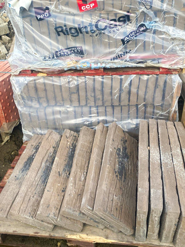 Reclaimed wood railway sleeper - reclaimed,