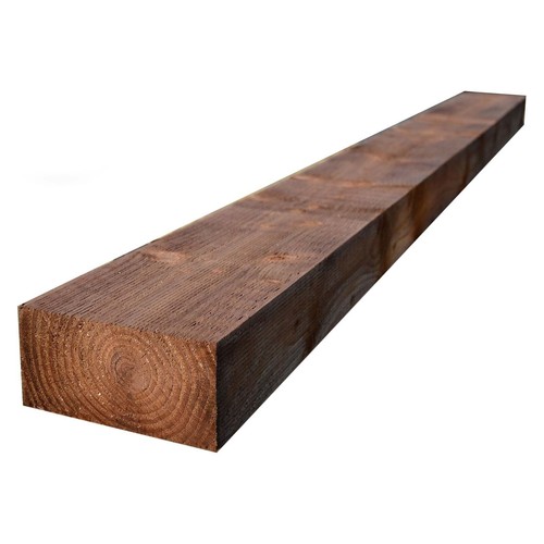 200x100mm brown treated - brown,