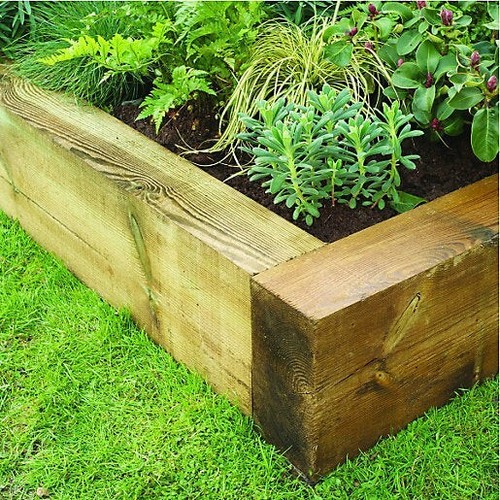 Timber railway sleepers 4m - railway,