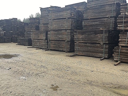 Reclaimed pine railway - reclaimed,