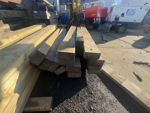 Timber sleepers x - 2.4m,