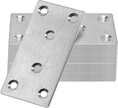 Flat joining metal - metal, plates