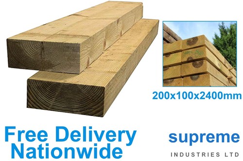 Sleepers pressure treated - pressure,