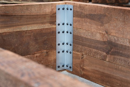 Tier corner galvanised steel - 3-tier,